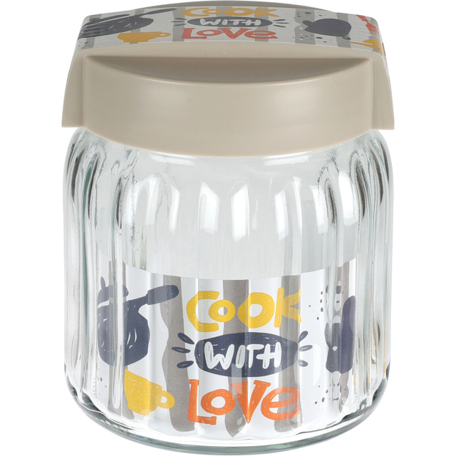 Borcan etanș pentru produse vrac, 1 l