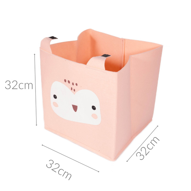 Cutie pliabila pentru jucarii Forest Friends, cu urechiuse, din fetru