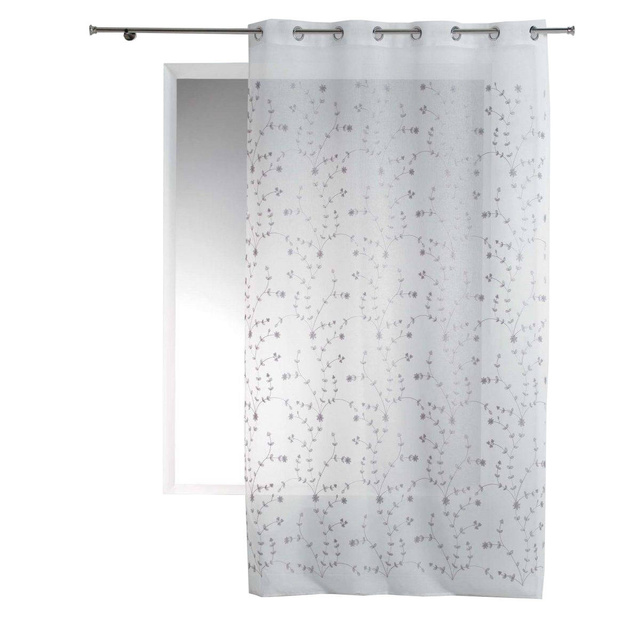 Perdea fereastră cu inele PETIT FLEUR, 140 x 240 cm