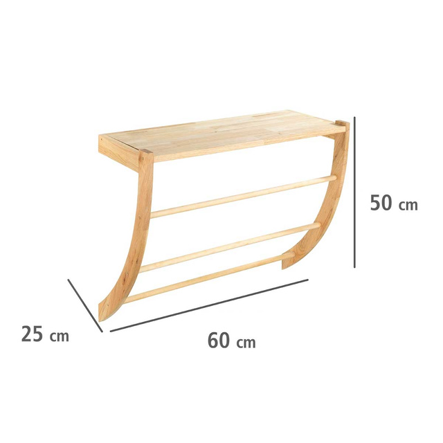 Suport pentru prosoape NORVEGIA, din lemn, WENKO