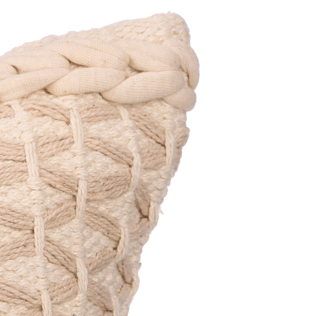 Lampă de tavan VELTO cu abajur împletit, 55 cm