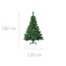 Brad verde de Craciun, 180 cm