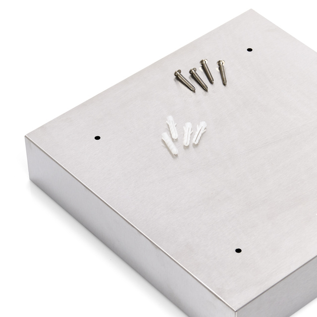 Cuier pentru chei cu usa de sticla, 30 x 30 x 6 cm