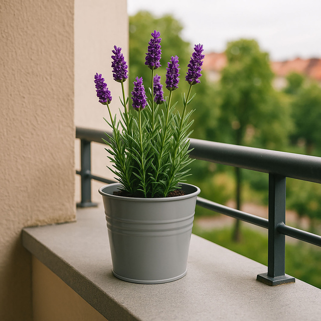 Capac pentru ghivece din zinc, 13 x 11 cm