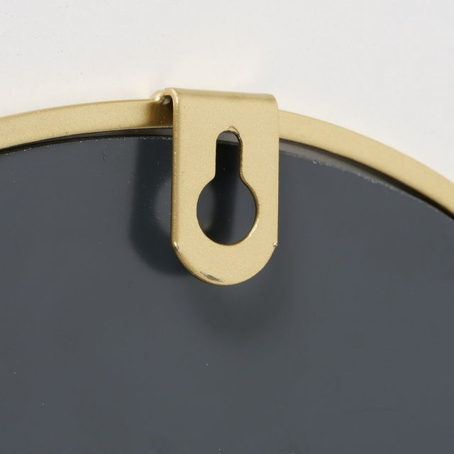 Oglinda in rama aurie Catteleya, forma neregulata, 32 x 25 cm