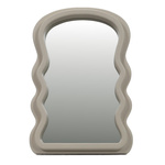 Oglinda decorativa in cadru ondulat, 18 x 26 cm