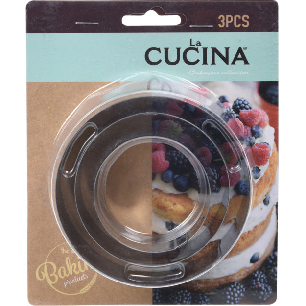 Set inele de copt, 3 buc.