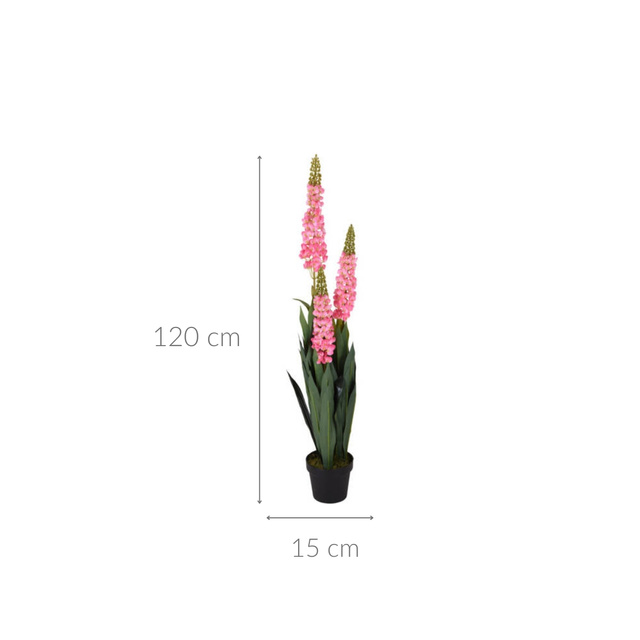 Lupin artificial în ghiveci, 120 cm