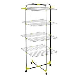 Uscator pentru rufe, 4 niveluri, cu roti