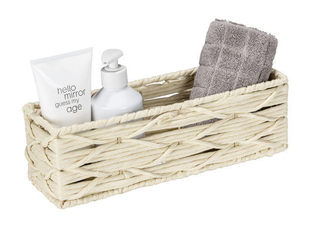 Coș depozitare, 32 x 10 x 10 cm, Vabriano, WENKO