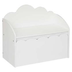 Cutie pentru jucării 2 în 1 cu scaun, 60 x 53,4 x 30 cm
