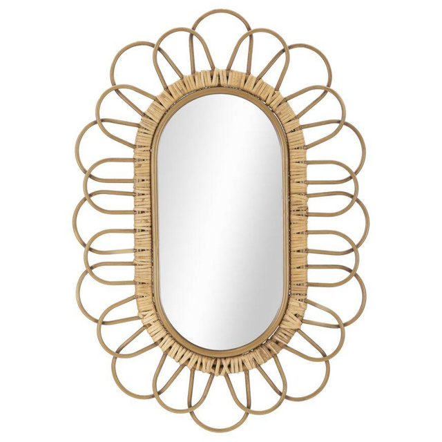 Oglinda de perete cu rama decorativa, 56,5 x 80 cm