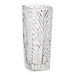Vaza patrata cu model de cristal, 15 cm
