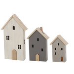 Case decorative Kelling, 3 bucati, MDF