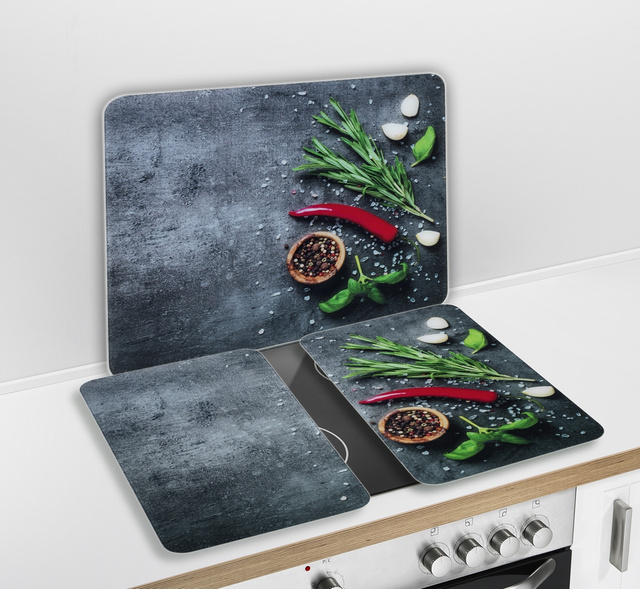 Plita de protectie pentru aragaz ROSEMARY, 56 x 50 cm