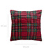 Perna de Crăciun KLAUS cu carouri scoțiene, 45 × 45 cm