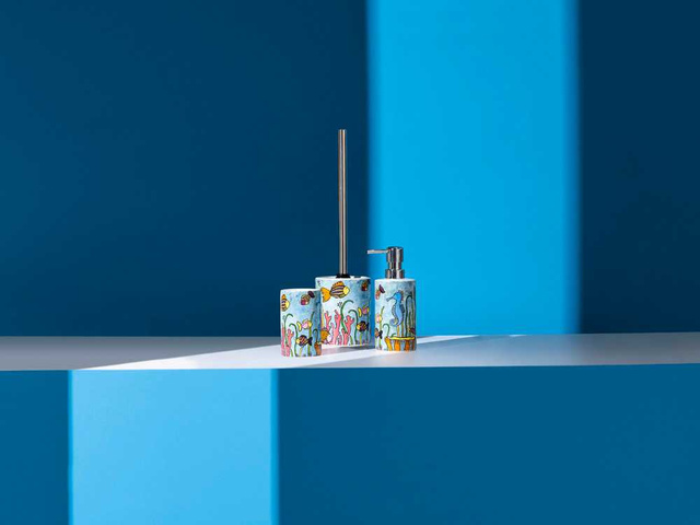 Covor de baie cu imprimeu color, 45 x 70 cm, WENKO