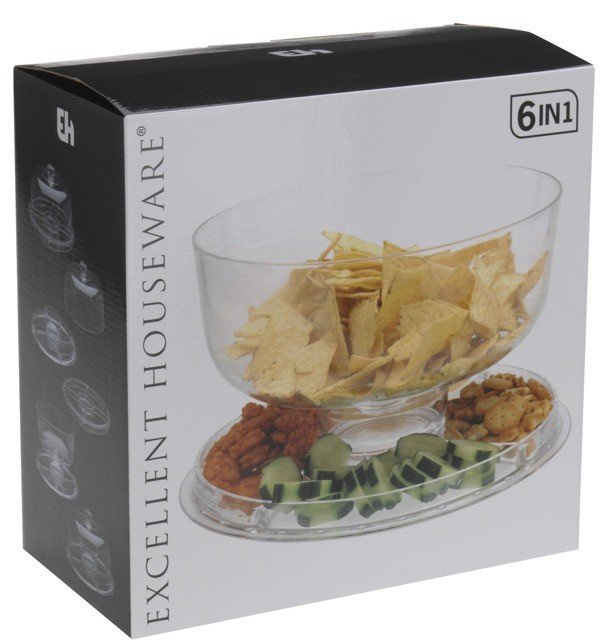 Tavă multifuncțională pentru prăjituri și gustări cu capac.