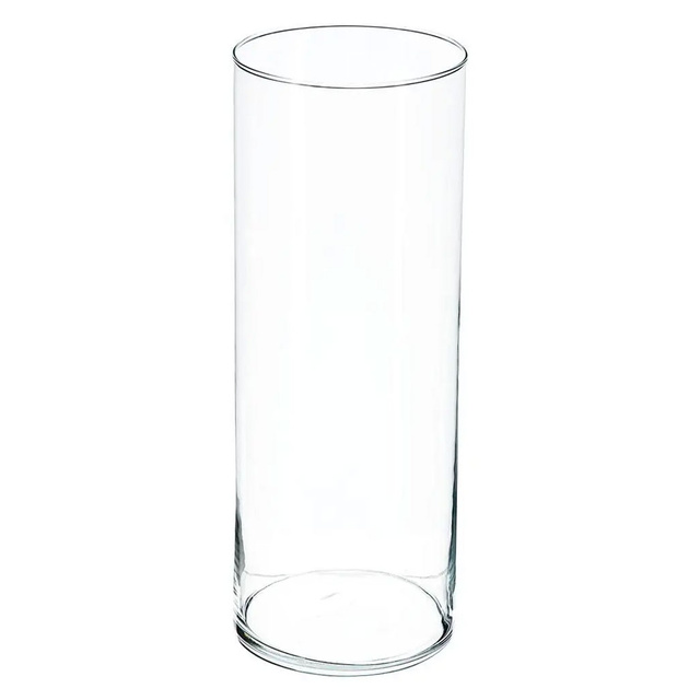 Vaza din sticla CYLINDER, 40 cm