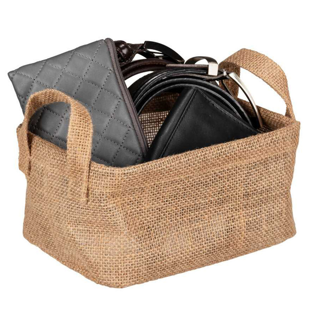 Cos depozitare JUNA cu manere, 100% iuta, WENKO