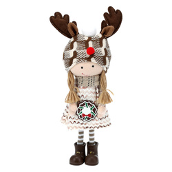 Decor pentru Craciun din pluș, 38 cm