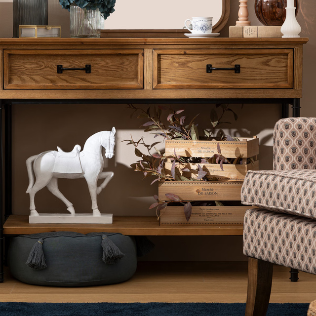 Set de lăzi din lemn LIT x2