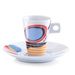 Set de servire cafea FACES, 12 piese, ZELLER, espresso