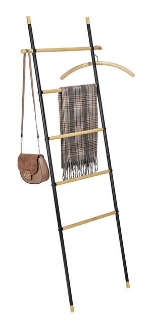 Suport pentru prosoape, scară din bambus, Loft, WENKO