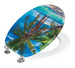 Capac WC Paradise, MDF, 42,5x36 cm, ALLSTAR