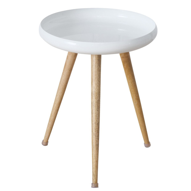 Masa Masdour, set 3 bucati, picioare din lemn