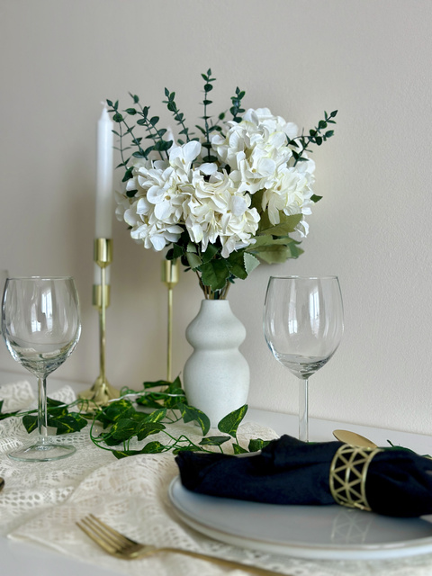 Vaza decorativa din ceramica, inaltime 14 cm