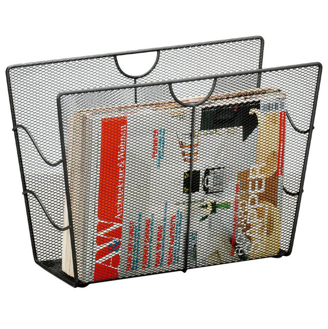 Suport metalic pentru ziare, coș pentru ziare, ZELLER, antracit