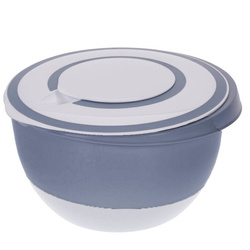 Bol din plastic cu capac 5 L, albastru