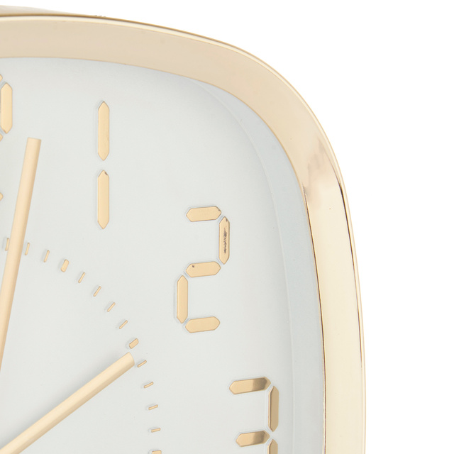 Ceas de perete auriu CHAMPAGNE