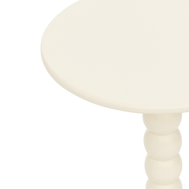 Măsuță laterală Chamlo alb