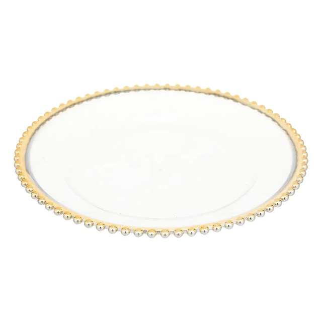 Platou cu margine aurie, Ø 32 cm
