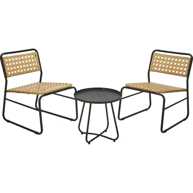 Set mobilier de gradina cu finisaj ratan