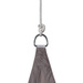 Parasolar triungiular CURACAO, 3 x 3 x 3 m, poliester taupe