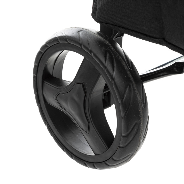 Cărucior de cumpărături pe roți, gri