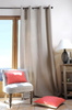 Draperie din bumbac DUO cu inele, 135 x 240 cm