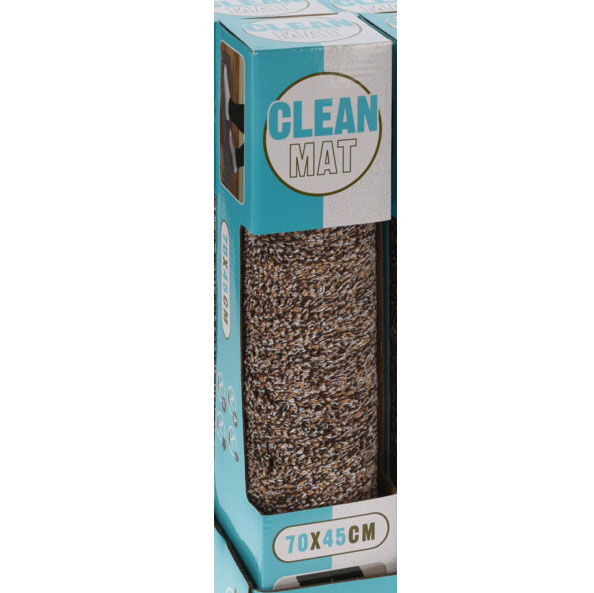 Covoras de intrare din bumbac si poliester, 70 x 45 cm