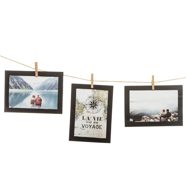 Rame foto 10x15cm, sfoară cu cleme