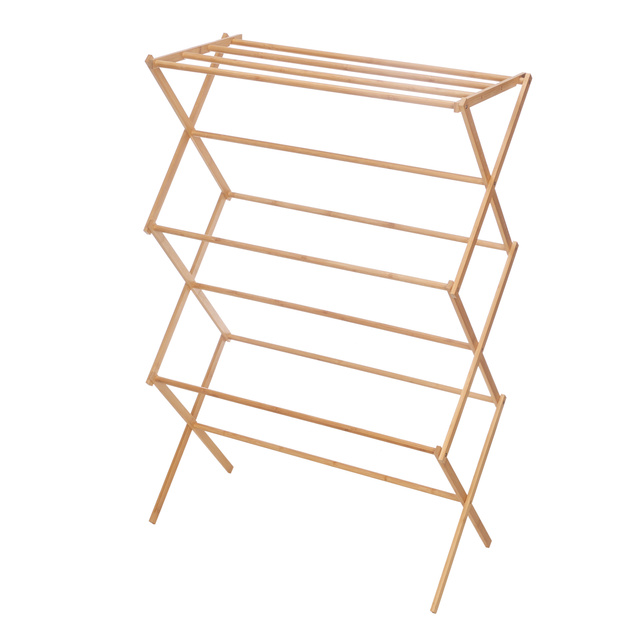 Uscător de rufe din lemn ZENWOOD, 76 x 36 x 111 cm