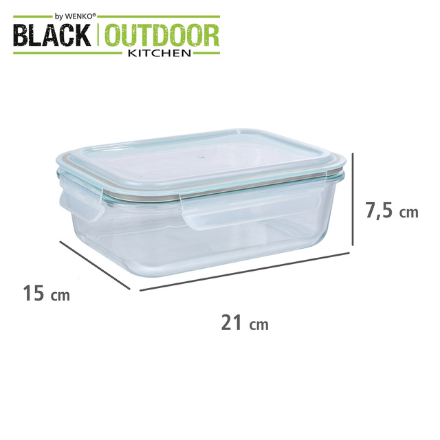 Recipient de sticlă pentru congelare și depozitare PACU, WENKO