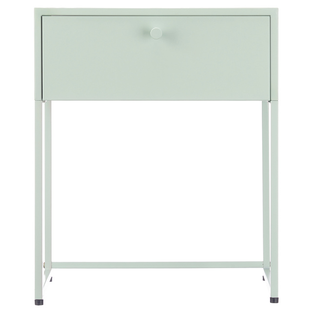 Masuta metalica cu sertar, 35 x 42 x 50 cm