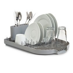 Scurgator de vase cu recipient pentru tacâmuri, 2 în 1, ZELLER