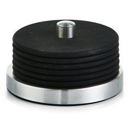 Suport pentru pahar, suport din silicon - 6 bucăți în set, ZELLER, negru