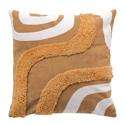 Fata de perna decorativa MIRADE, model abstract, bumbac, 40 x 40 cm