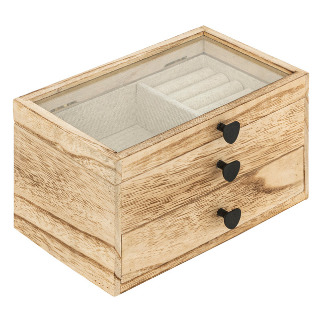 Cutie de bijuterii din lemn INUIT