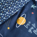 Lenjerie de pat pentru copii ASTRONAUT, 100% bumbac, 140 x 200 cm